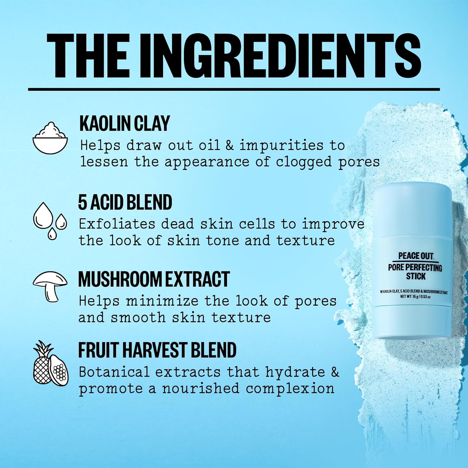 1742616526_PEACE-OUT-Pore-Perfecting-Stick-Acne-Solution-Blackhead-Remover-Glycolic-Acid-Salicylic-Acid-Cleanser-Works-Like-a-Face-Wash-Skincare-Facial-Cleanser-Exfoliating-Facial-Scrub-15g-0.53oz.jpg