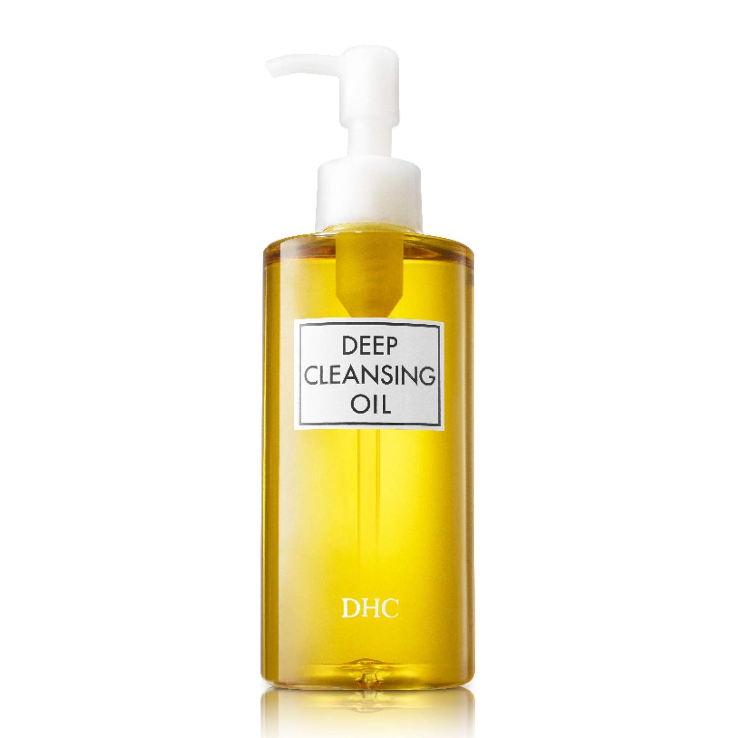 DHC Deep Cleansing Oil, Facial Cleansing Oil, Makeup Remover, Cleanses DHC Deep Cleansing Oil, Facial Cleansing Oil, Makeup Remover, Cleanses without Clogging Pores, Residue-Free, Fragrance and Colorant Free, All Skin Types, 6.7 fl. oz.