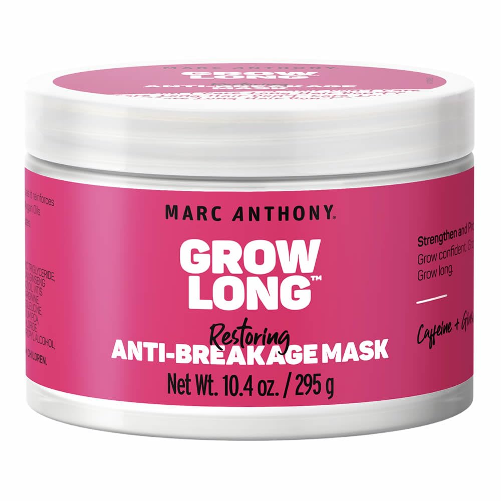 Marc Anthony Grow Long Hair Anti-Breakage Mask, 10.4 OZ Marc Anthony Grow Long Hair Anti-Breakage Mask, 10.4 OZ