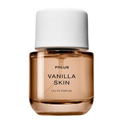 PHLUR Vanilla Skin Eau de Parfum - Full Size Perfume Spray for Women & Men Fragrance - Vanilla Perfume with Pink Pepper, Cashmere Wood & Sandalwood (50mL)