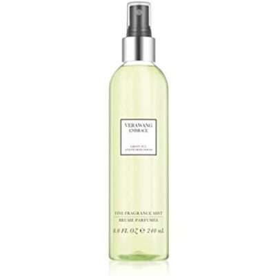 Vera Wang Embrace Green Tea and Pear Blossom Body Mist 8.4 fl oz (Pack of 1), Notes of Earthiness, Peony, and Sandalwood, Women's Fragrance, Long Lasting, Everyday Fragrance