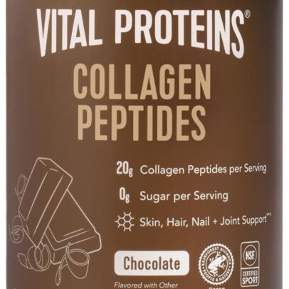 Vital Proteins Collagen Peptides Powder - Chocolate Powder for Hair, Nail, Skin, Bone & Joint Health, 13.5oz